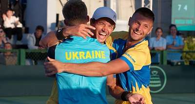 Названо склад збірної України на матч Кубка Девіса проти США
