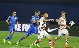 Сборная Украины проиграла Хорватии матч за первое место в группе
