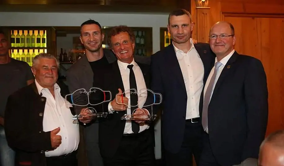 Братья Кличко получили награды от Немецкой ассоциации боксеров