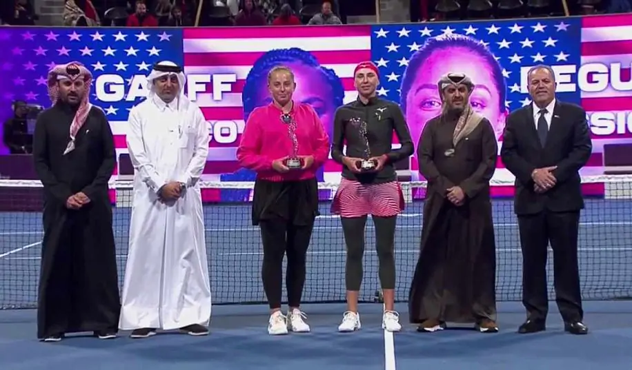 Киченок и Остапенко проиграли в финале на турнире в Дохе
