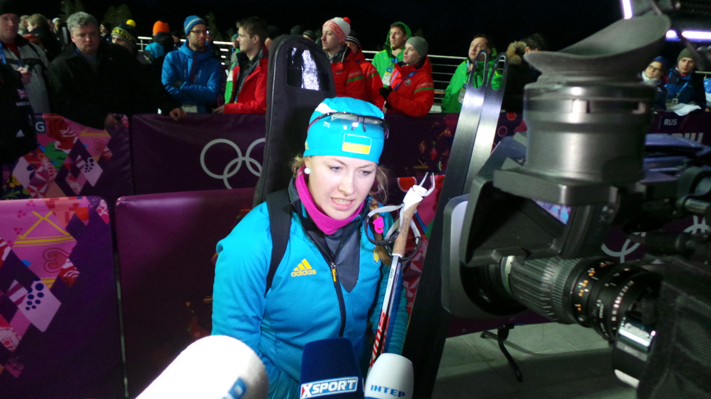 Вита Семеренко подсле "бронзовой" гонки