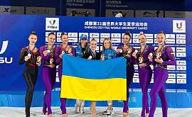 Збірна України завоювала медаль Універсіади-2023 у вправах з 5 обручами