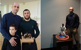 У него дома стоят Ломаченко, Роналду и Майк Тайсон. История украинского скульптора, у которого любовь к спорту в крови