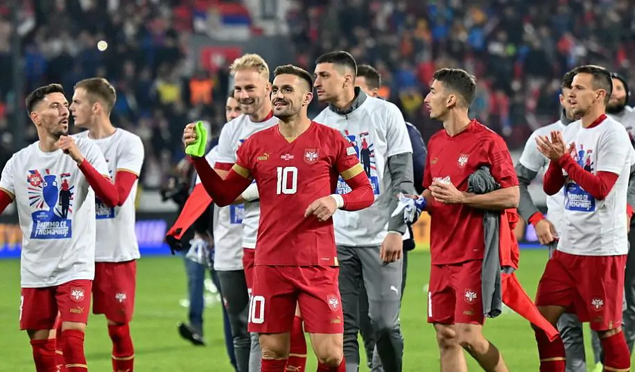 Сербия подстраховала Украину и добыла нужный счет в матче с Болгарией. Видеообзор