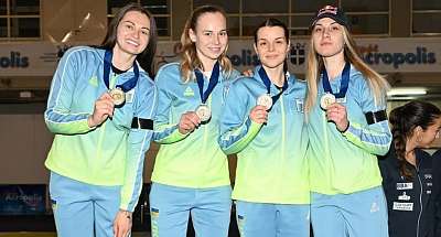 Украинские саблистки завоевали серебро на этапе Кубка мира