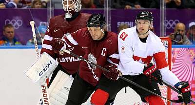 Латвія призупинила ліцензії хокеїстів, які були присутні на «Іграх майбутнього» в росії