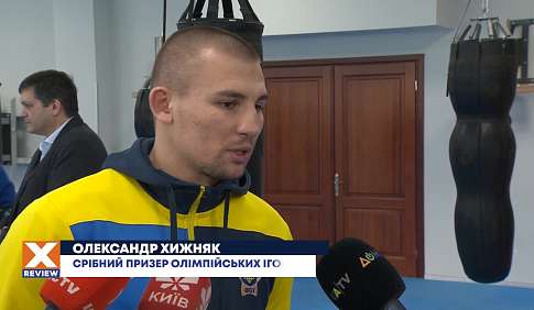 Відкрите тренування українських боксерів за участю Олександра Хижняка