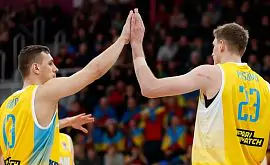 Сборная Украины поднялась на 7 позиций в рейтинге FIBA