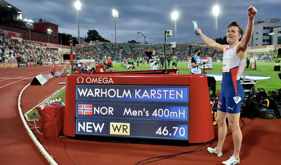 Через 29 років. Норвежець Вархольм встановив світовий рекорд на етапі Діамантової ліги в Осло 