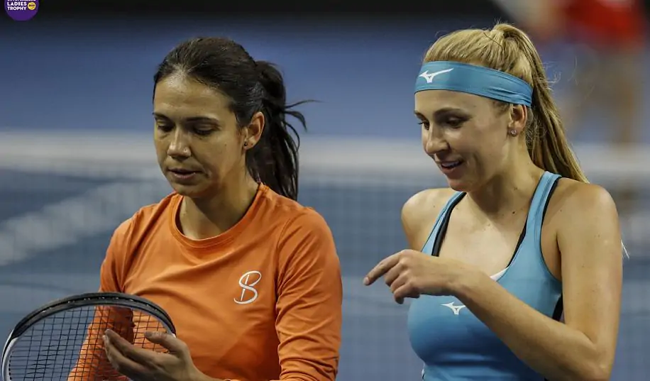 Киченок и Олару вышли в парный полуфинал турнира WTA в Санкт-Петербурге
