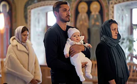 Бущан став хрещеним батьком сина тренера Беринчика