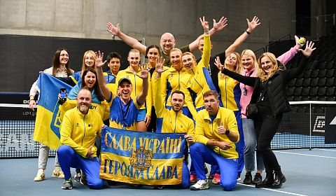 Украина благодаря двум победам Калининой обыграла Нидерланды в Кубке Билли Джин Кинг