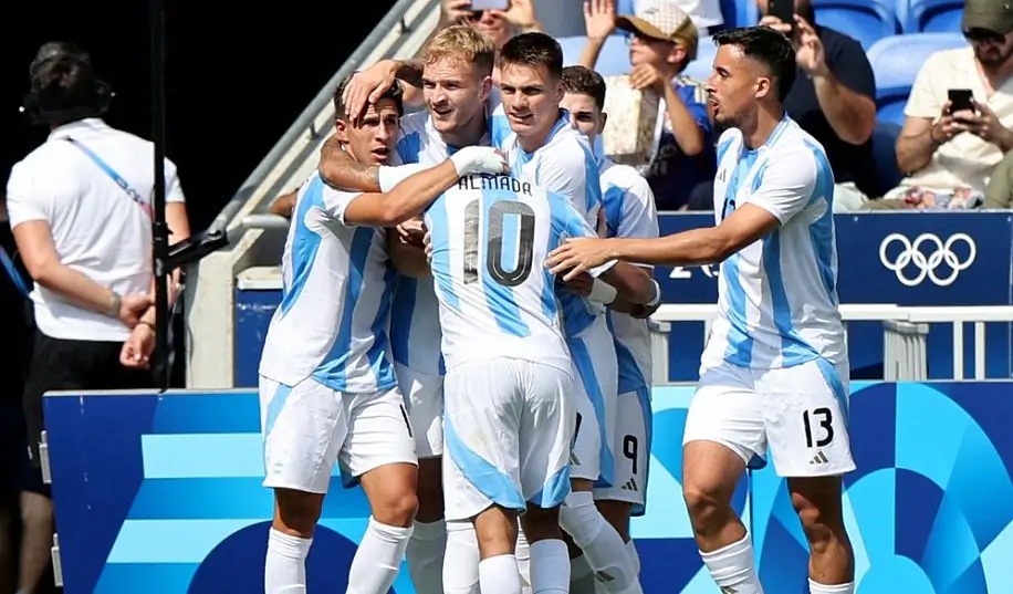 Збірна Аргентини здобула першу перемогу на Олімпіаді-2024