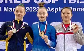 15-річна Лащевська завоювала золото Кубка світу