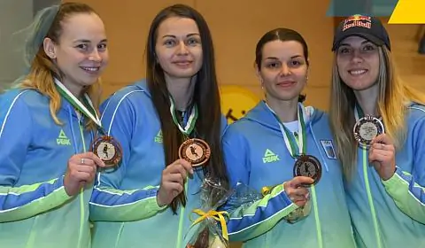 Сборная Украины после завоевания олимпийской лицензии выиграла медали этапа Кубка мира