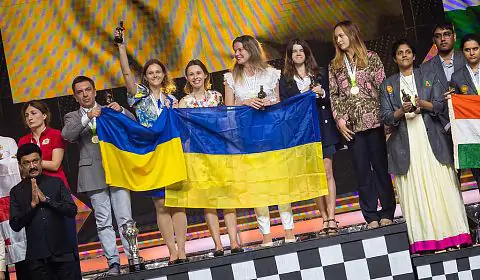 Анна Музичук: «Присвячуємо перемогу на Олімпіаді українському народу та Збройним силам України»