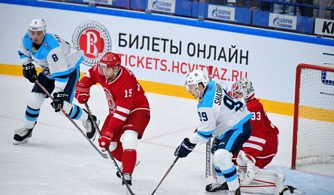 «Сибирь» продлила победную серию до трех матчей, обыграв «Витязь» 