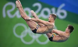 Украинские прыгуны в воду стали шестыми в финале синхрона на вышке 
