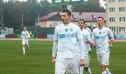 «Полесье» вышло в лидеры Первой лиги, обыграв «Буковину»