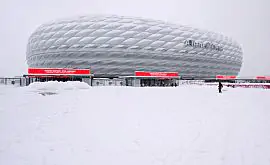 Матч Баварії перенесено через снігопад