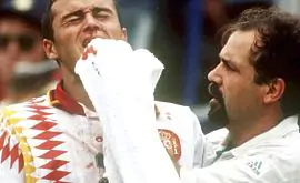 Помощник Шевченко сломал нос Луису Энрике, нынешнему тренеру сборной Испании