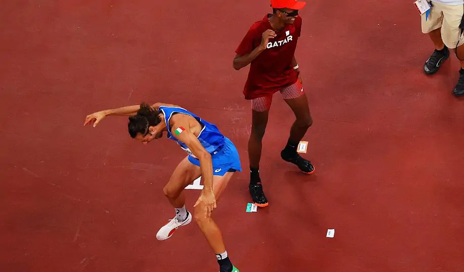 Неймовірно. У стрибках у висоту два олімпійські чемпіона