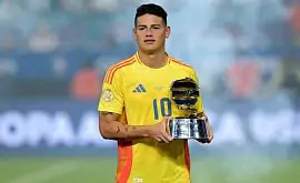 Хамес Родригес стал лучшим игроком Копа Америка-2024