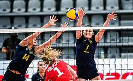 Женская сборная Украины потерпела первое поражение в Золотой Евролиге