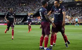 «Арсенал» благодаря хет-трику Обамеянга снова обыграл «Валенсию» и вышел в финал Лиги Европы