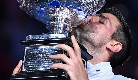 Джокович зрівнявся з Надалем за кількістю виграних турнірів «Великого шолома»