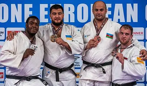 Украина завоевала четыре медали на Кубке Европы по дзюдо