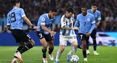 Уругвай одолел чемпионов мира