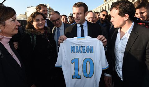 Президент Франції Макрон зізнався в любові до клубу Маліновського
