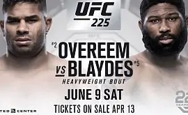 Официально. Оверим и Блейдс проведут бой на UFC 225