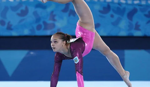 Бачинская показала лучший результат Украины в 21-м веке на чемпионате мира в вольных упражнениях