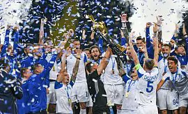 «Динамо» второй раз в своей истории выиграло УПЛ, Кубок Украины и Суперкубок в одном сезоне