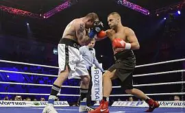 Украинец Бурсак нокаутировал немца в первом раунде. Видео боя