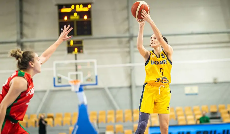 Женская сборная Украины проиграла Португалии в квалификации на Евробаскет