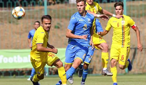 Сборная Украины U-19 во второй игре проиграла Румынии