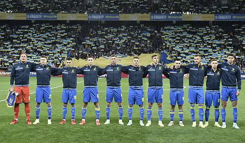 Сборная Украины улучшила свои позиции в рейтинге FIFA