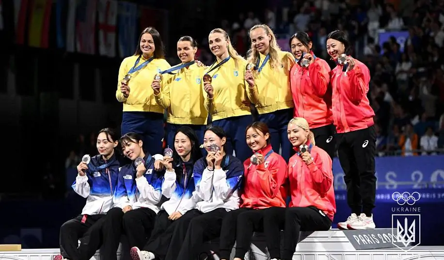 Олимпиада-2024. Украина поднялась на 28-е место, Китай продолжает лидировать в медальном зачете 