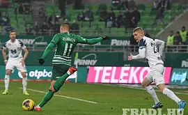 Зубков эффектно принес победу «Ференцварошу» в матче чемпионата Венгрии