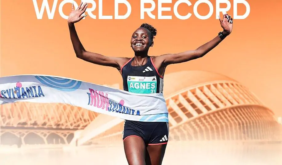 Побит мировой рекорд в беге на 10 км у женщин