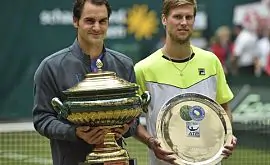 Федерер выиграл турнир в Германии. Видео