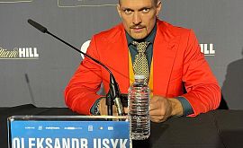 На пресс-конференции перед боем с Джошуа Усик говорил исключительно на украинском языке