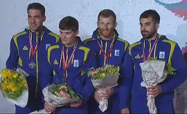 Сборная Украины завоевала серебро чемпионата Европы