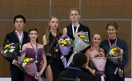 Пінчук і Погорєлов завоювали золоту медаль на юніорському Гран-прі в танцях на льоду