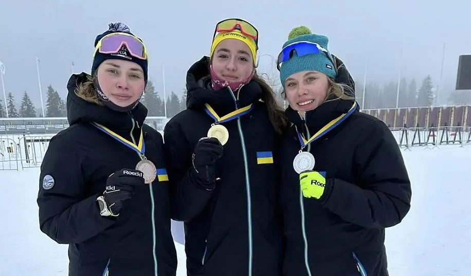 Названо склад збірної України з біатлону на юнацьку Олімпіаду-2024