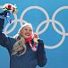 Вперше в історії спортсменка завоювала золото Зимових Олімпійських ігор, виступаючи за дві різні країни