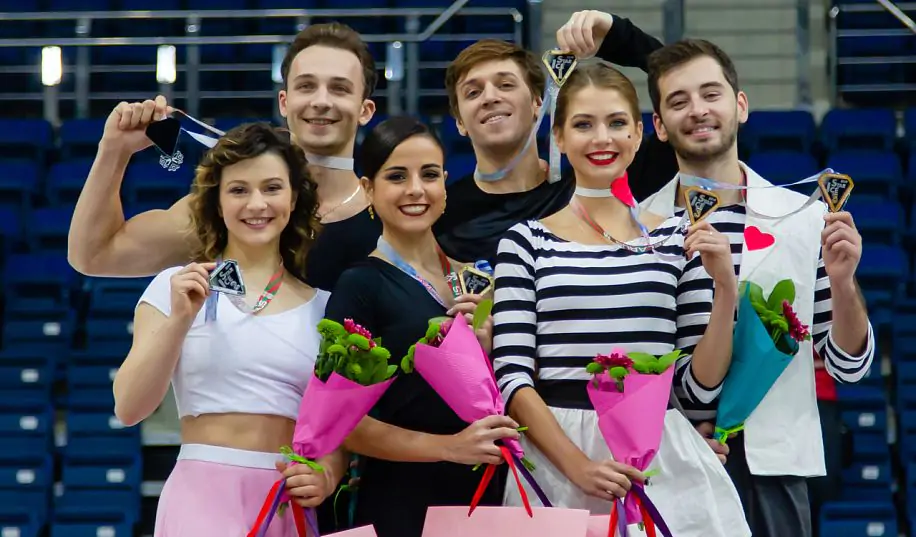 Украинские фигуристы завоевали бронзу престижных соревнований в Минске